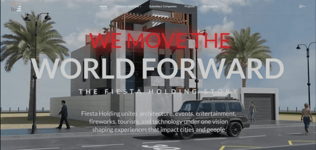 Fiesa Group Website Hero