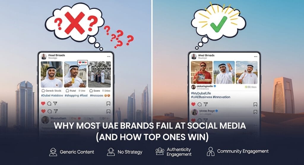 Why Most UAE Brands Fail at Social Media (And How Top Ones Win)